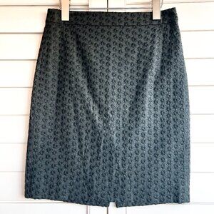 J Crew high-waisted cotton pencil skirt
